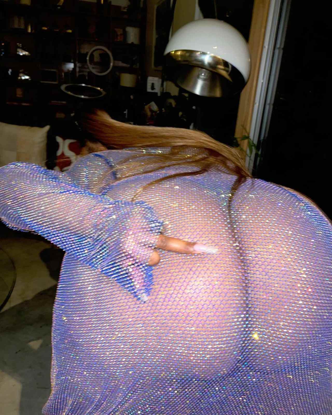 Lizzo mensaje haters vestido con transparencias