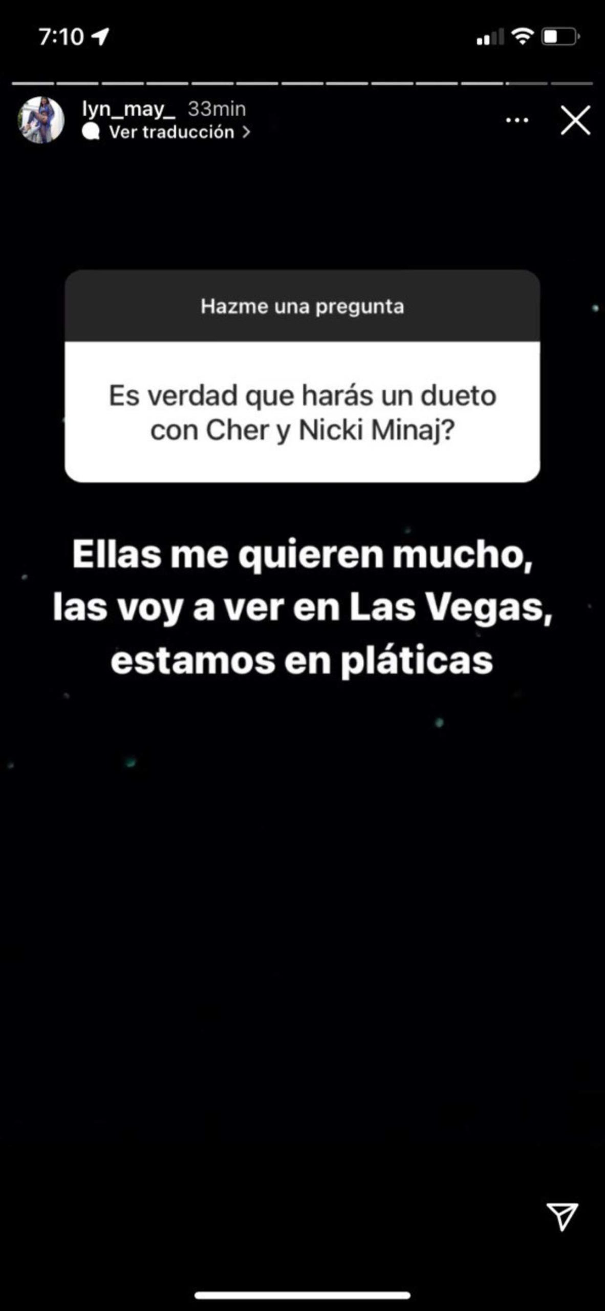 Lyn May dueto Cher Nicki Minaj