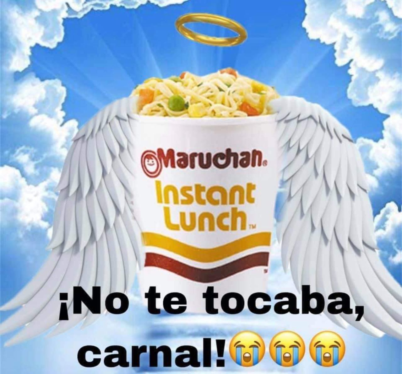 meme maruchan sopa instantánea