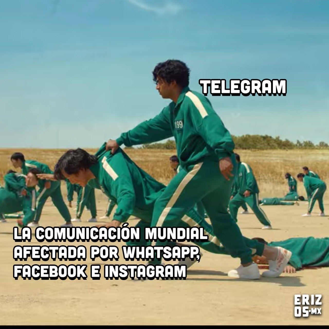 Telegram meme caida redes sociales 