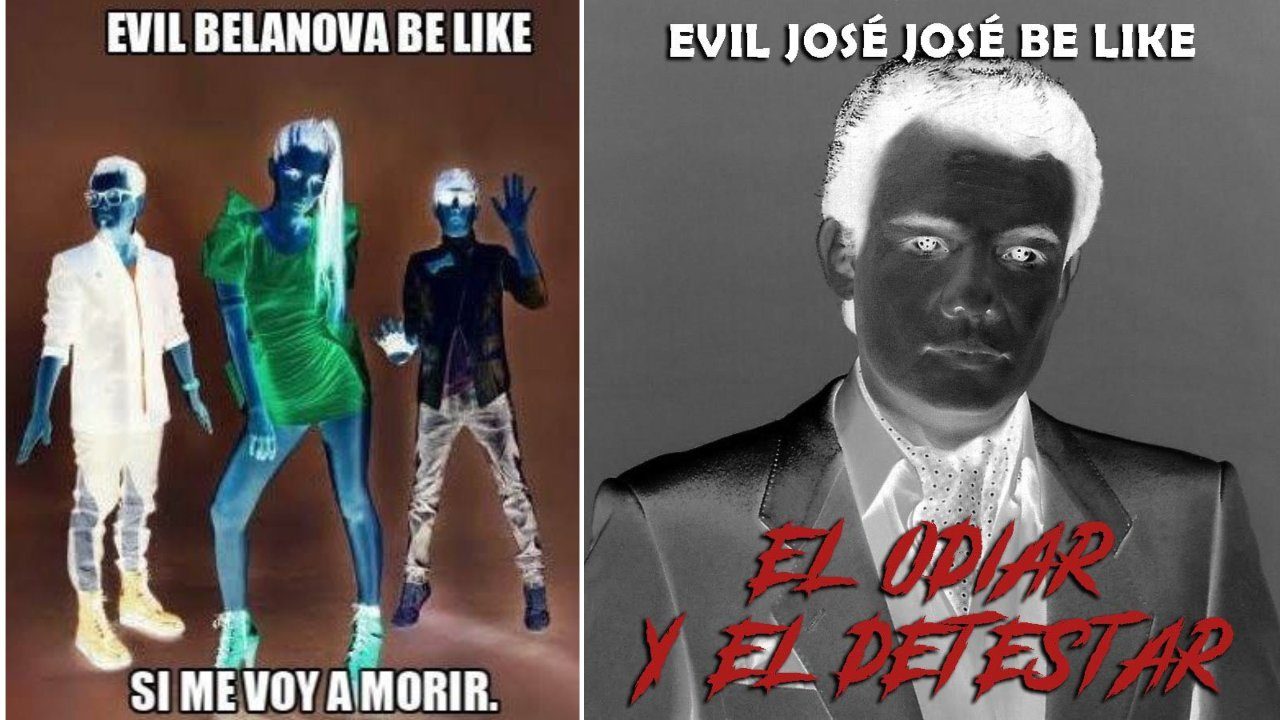 Memes evil be like contradecir cosas