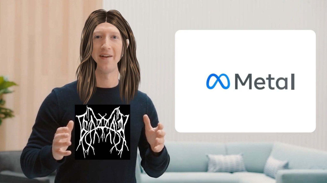 meme metaverso mark zuckerberg metal