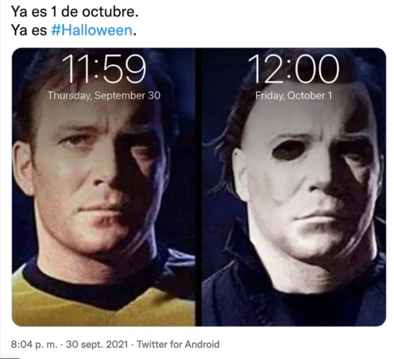 halloween otoño memes michael myers