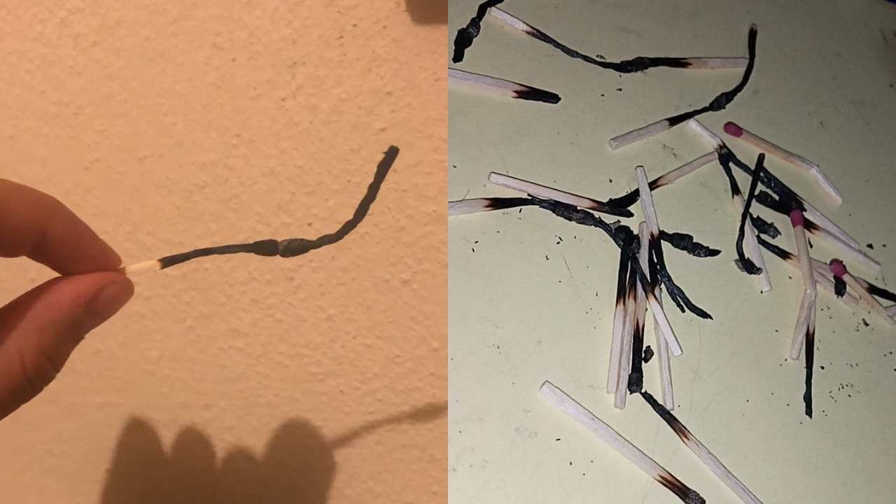 Te explicamos el origen del ritual de los cerillos quemados en TikTok