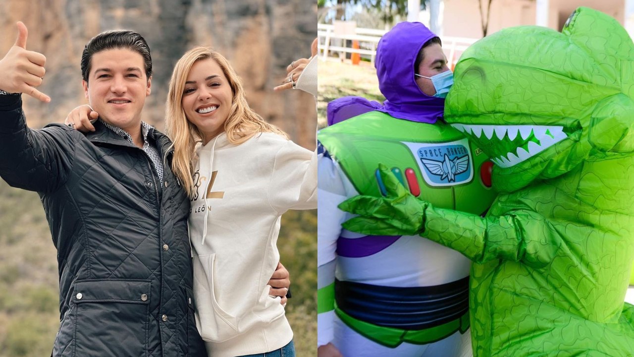 Mariana Rodriguez Samuel Garcia disfraces Halloween