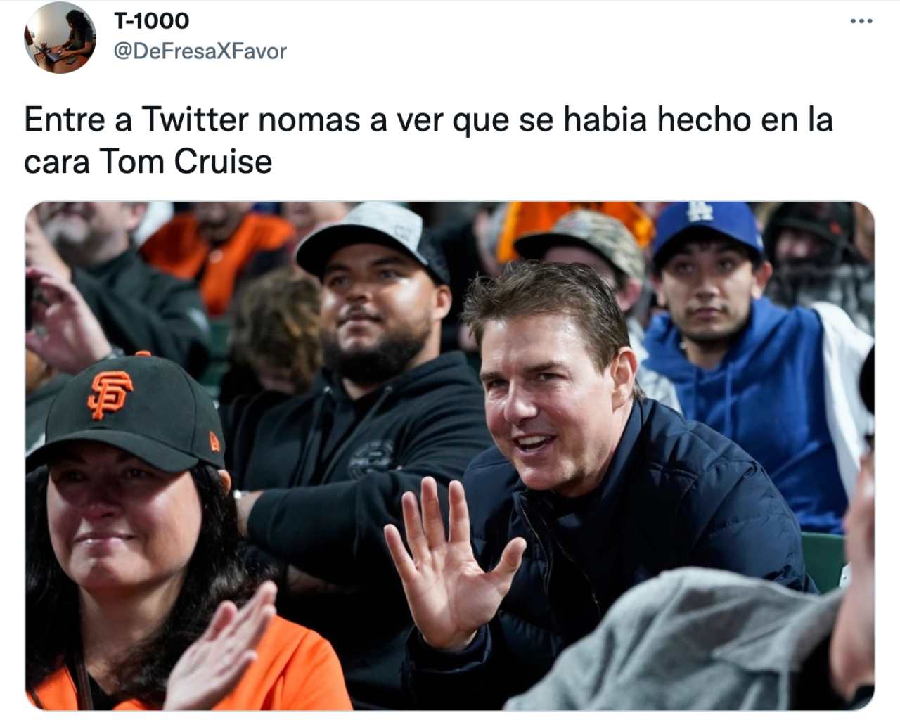 Rostro de Tom Cruise genera polémica