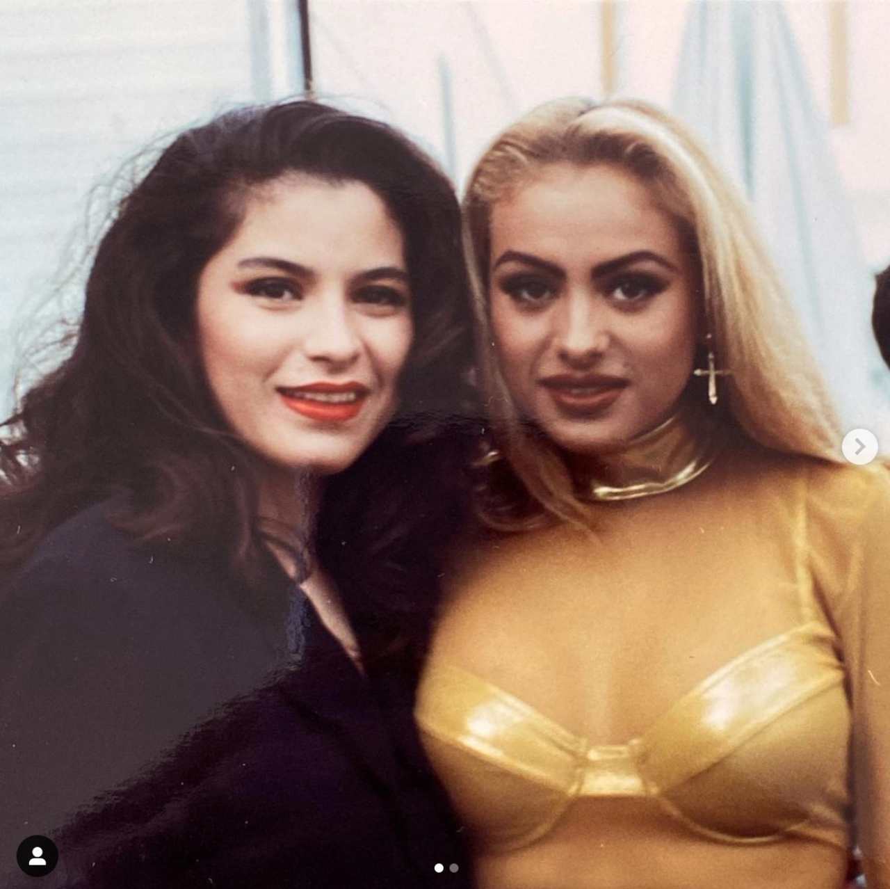 Alessandra Rosaldo y Paulina Rubio jóvenes