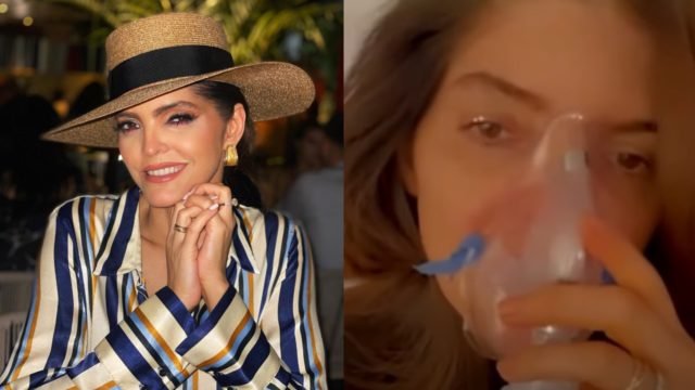 Ana Barbara se contagia de Covid