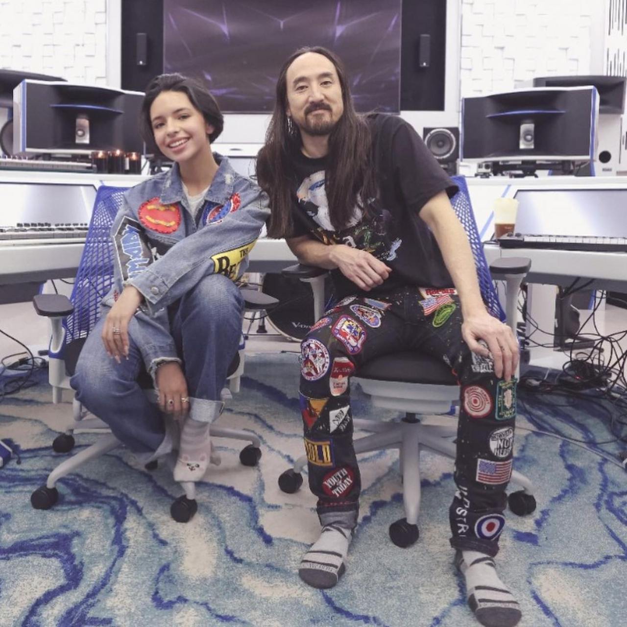 Steve Aoki Angela Aguilar
