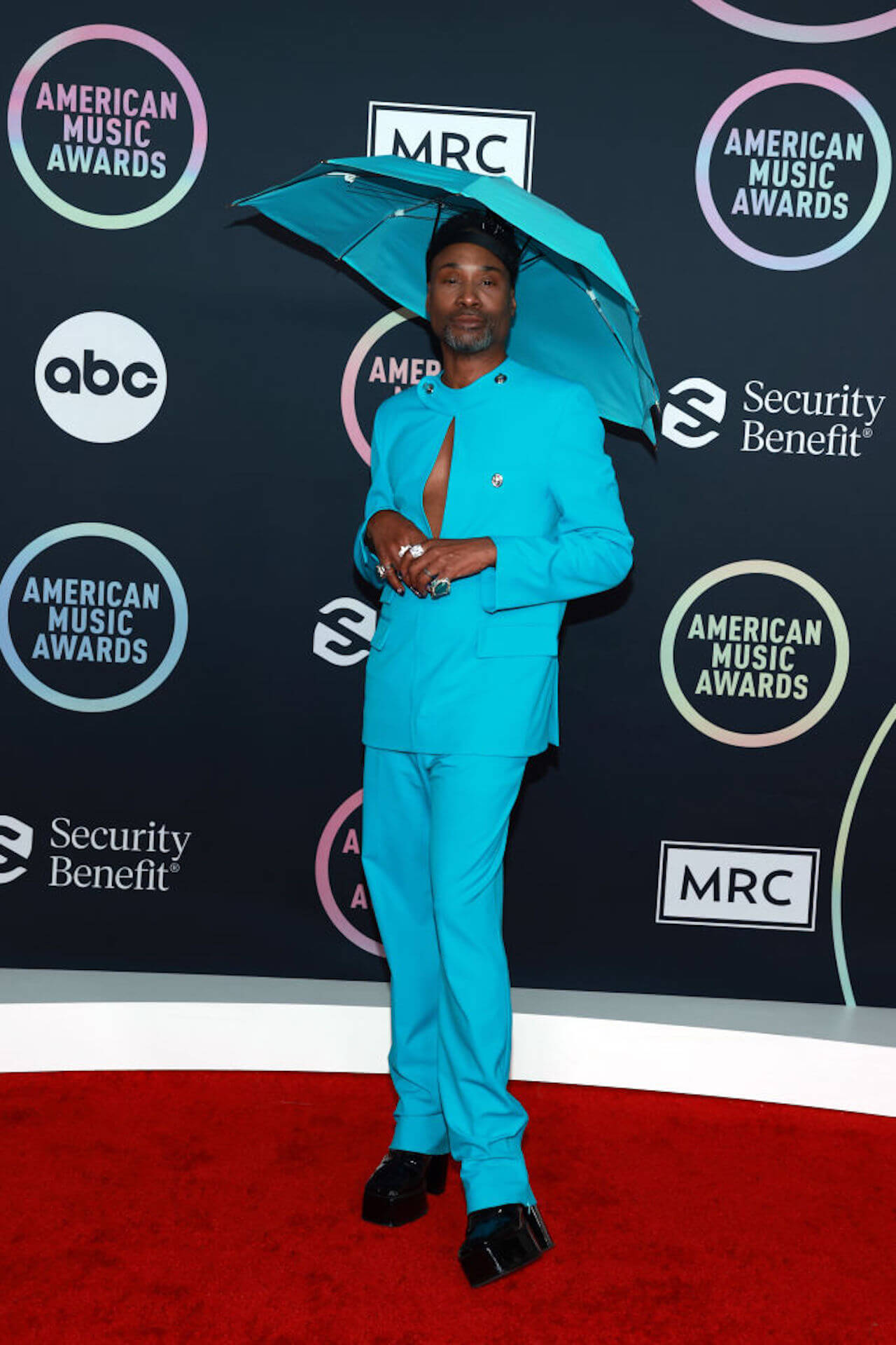 Billy Porter en los American Music Awards 2021