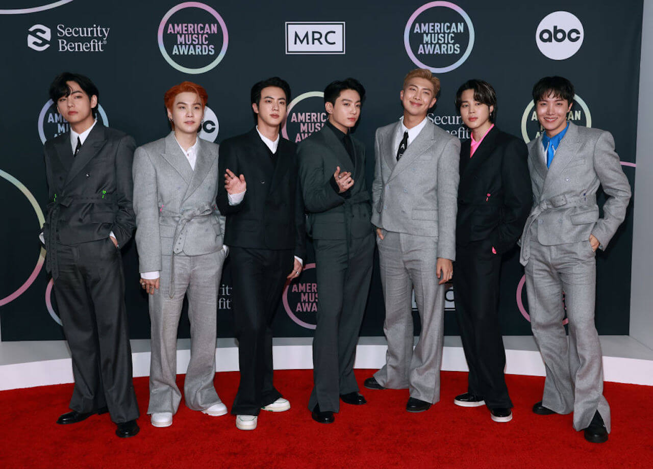 BTS en los American Music Awards 2021