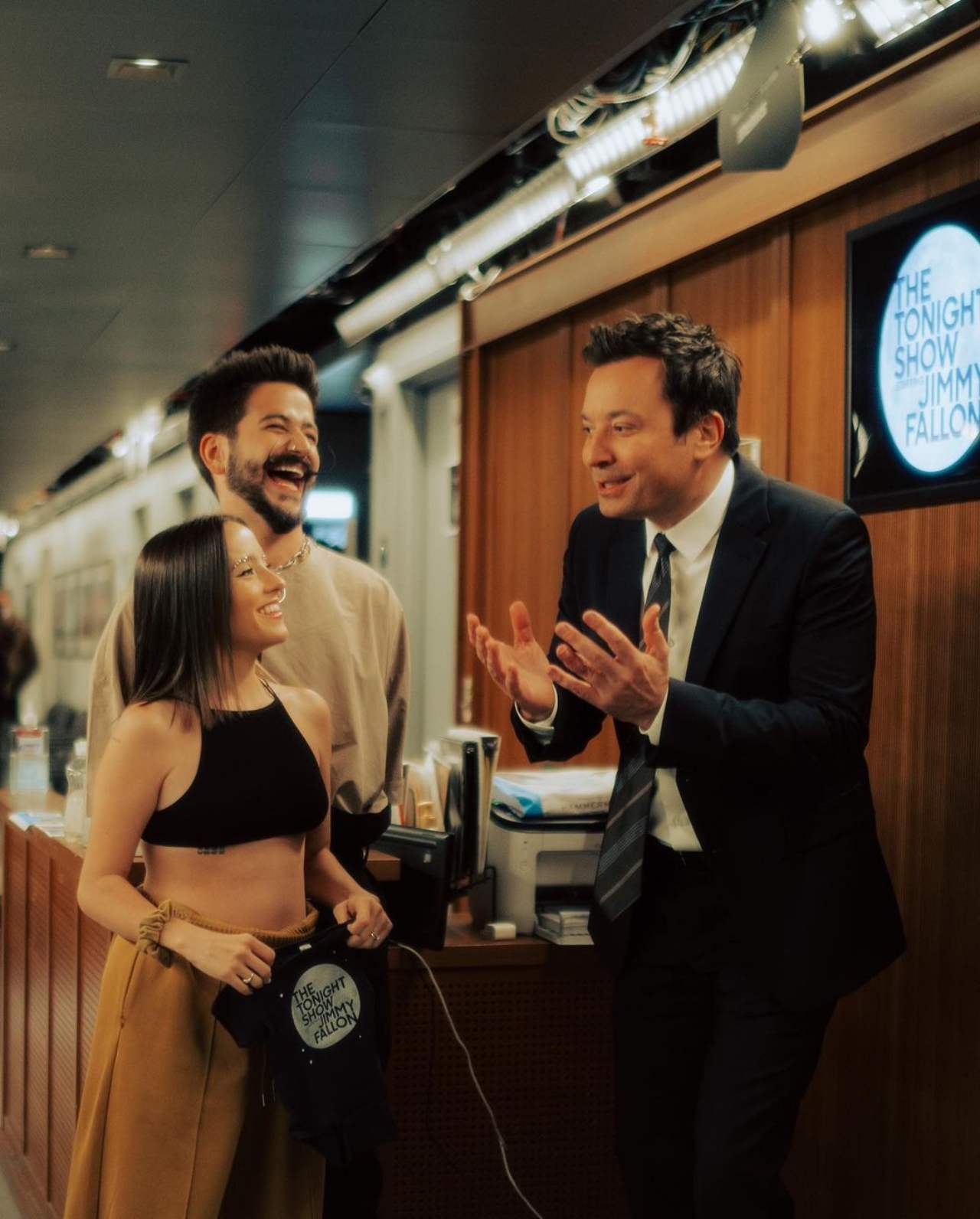 Camilo Evaluna Jimmy Fallon