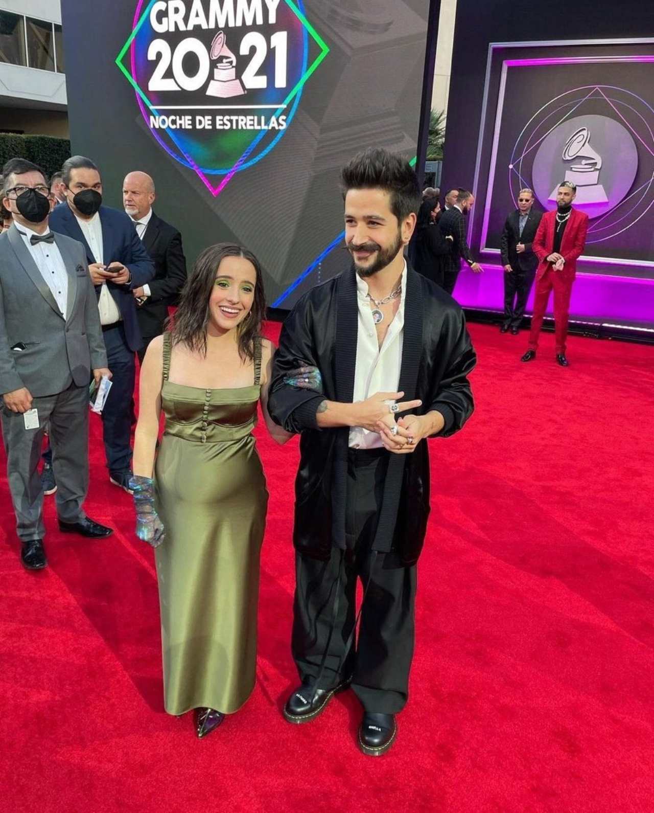 Camilo y Evaluna en Latin Grammy 2021