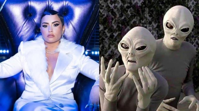 Demi Lovato quiere cita romantica extraterrestre
