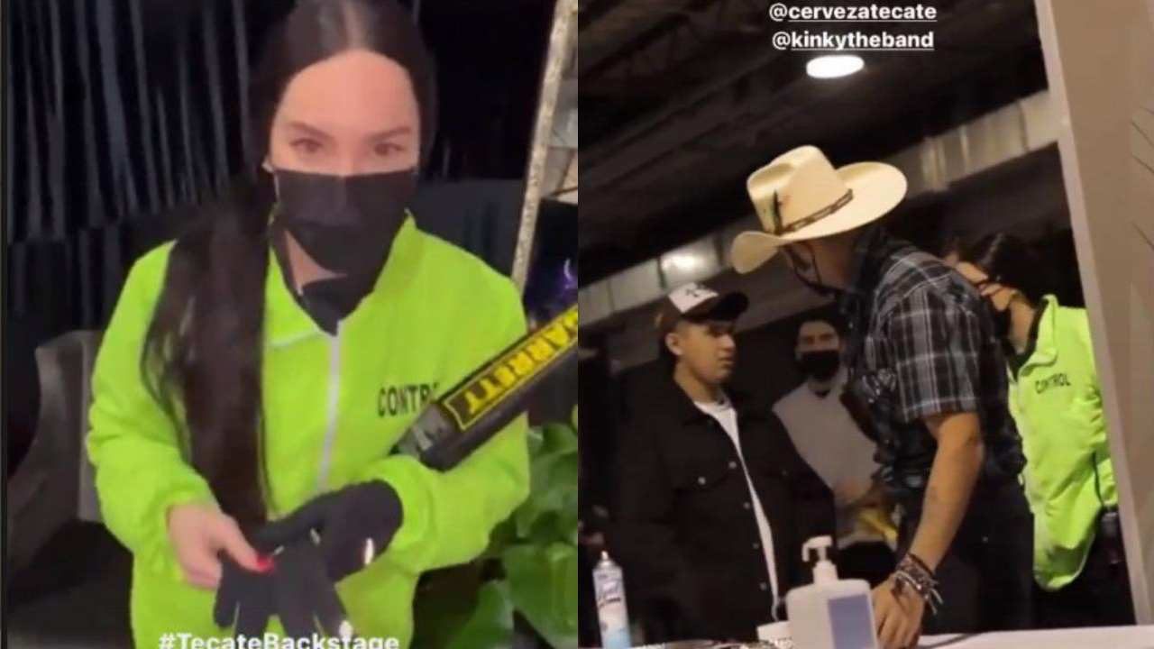Belinda guardia de seguridad