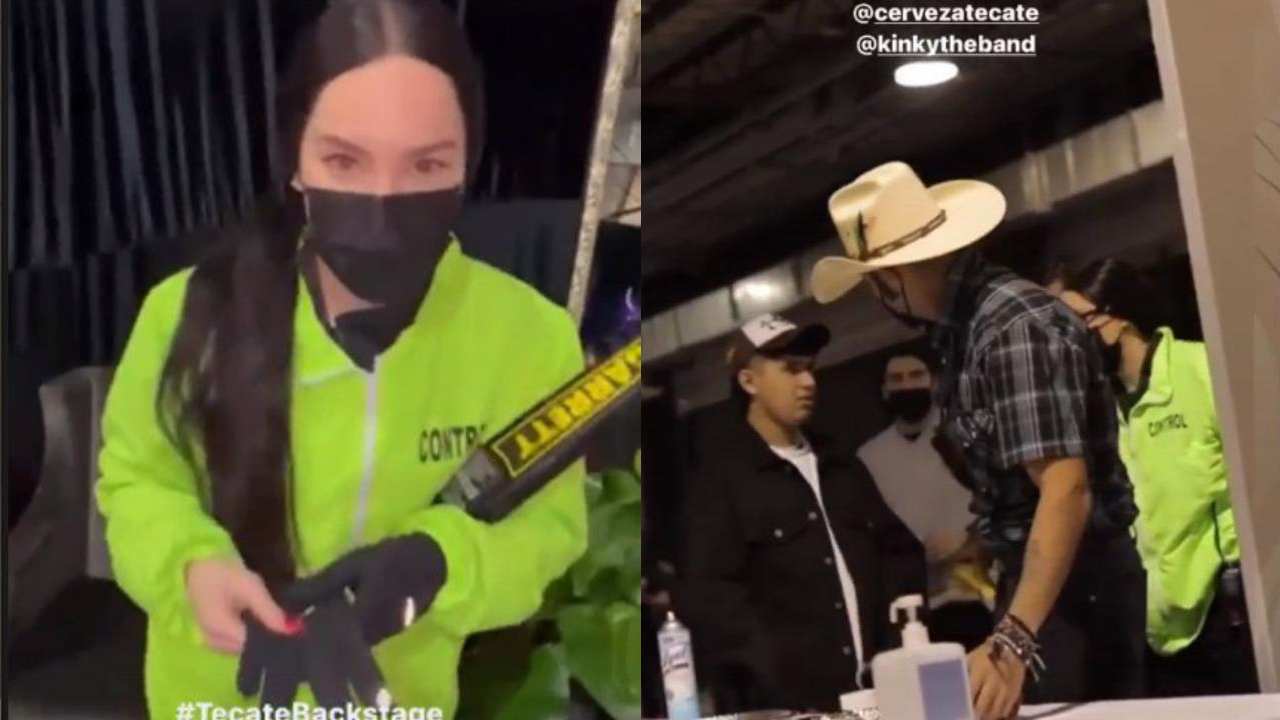 Belinda guardia de seguridad