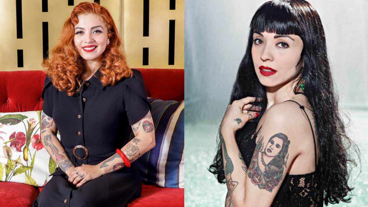 Mon Laferte panza abierta