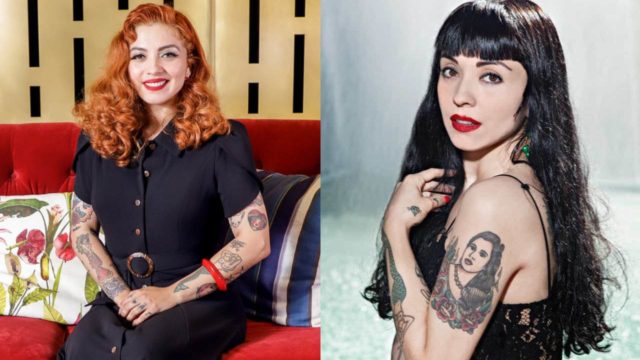Mon Laferte panza abierta