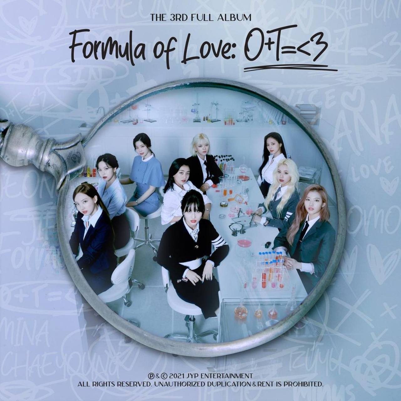 Twice lanza Formula of Love album