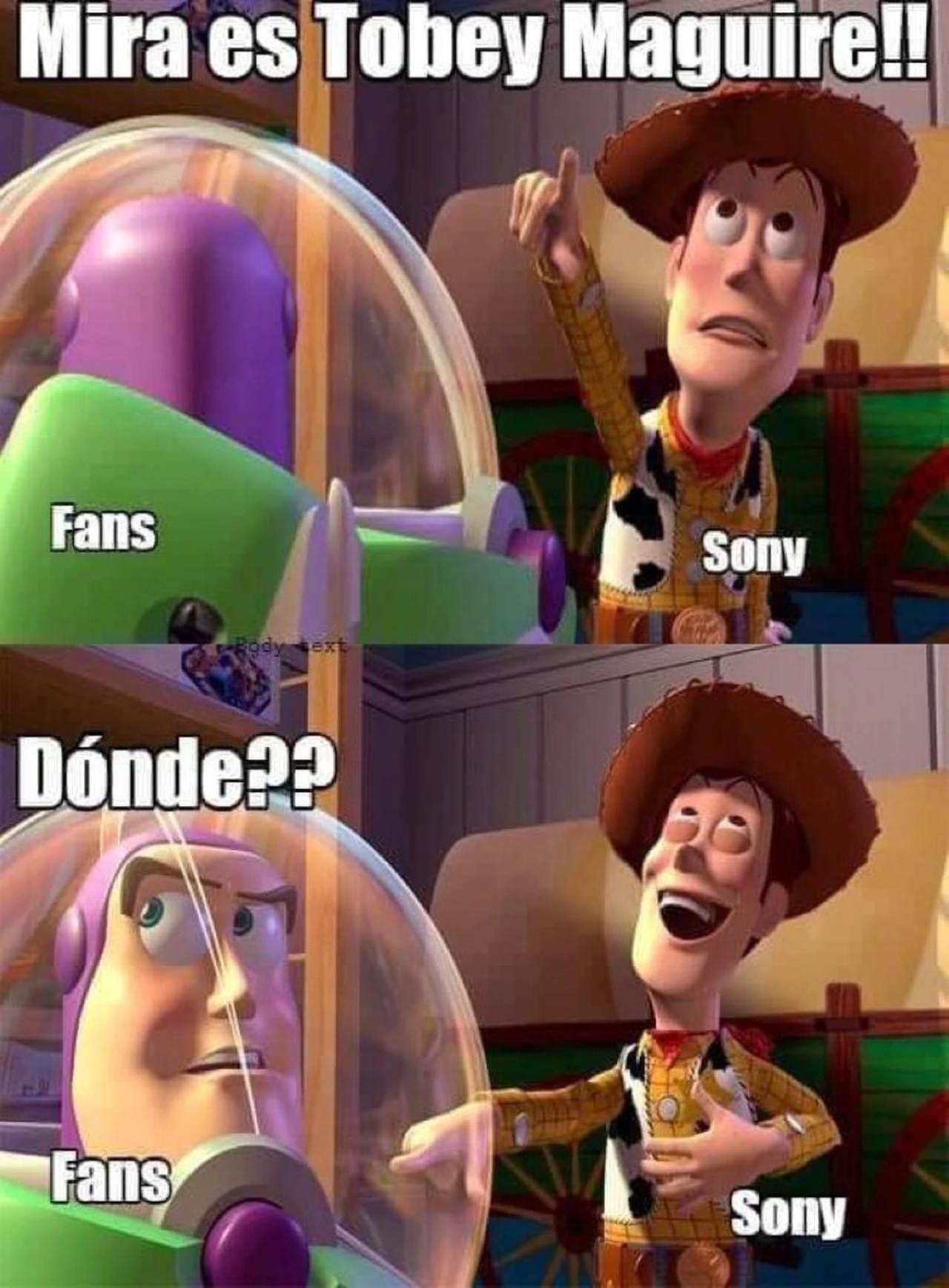 meme sony fans pelicula spider man