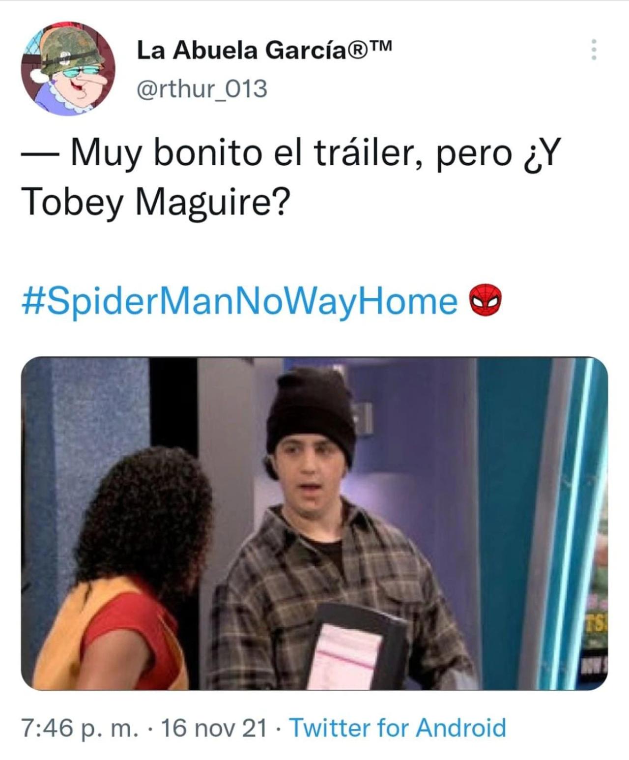 trailer spiderman 3 no way home
