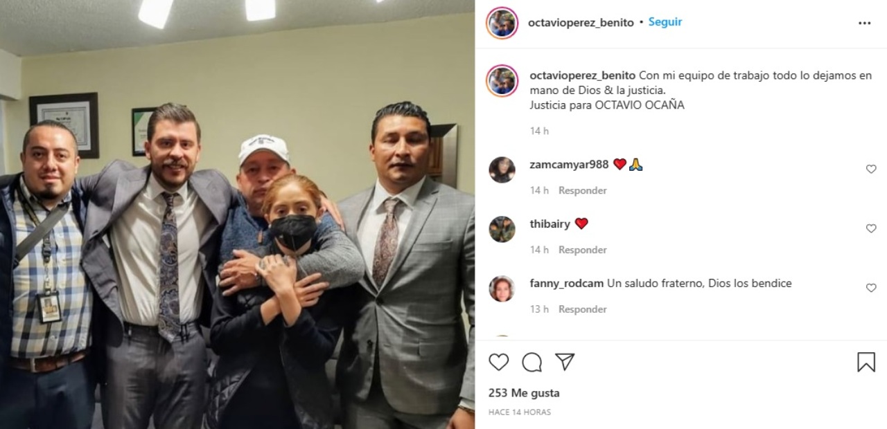 justicia Papa Octavio Ocana equipo trabajo