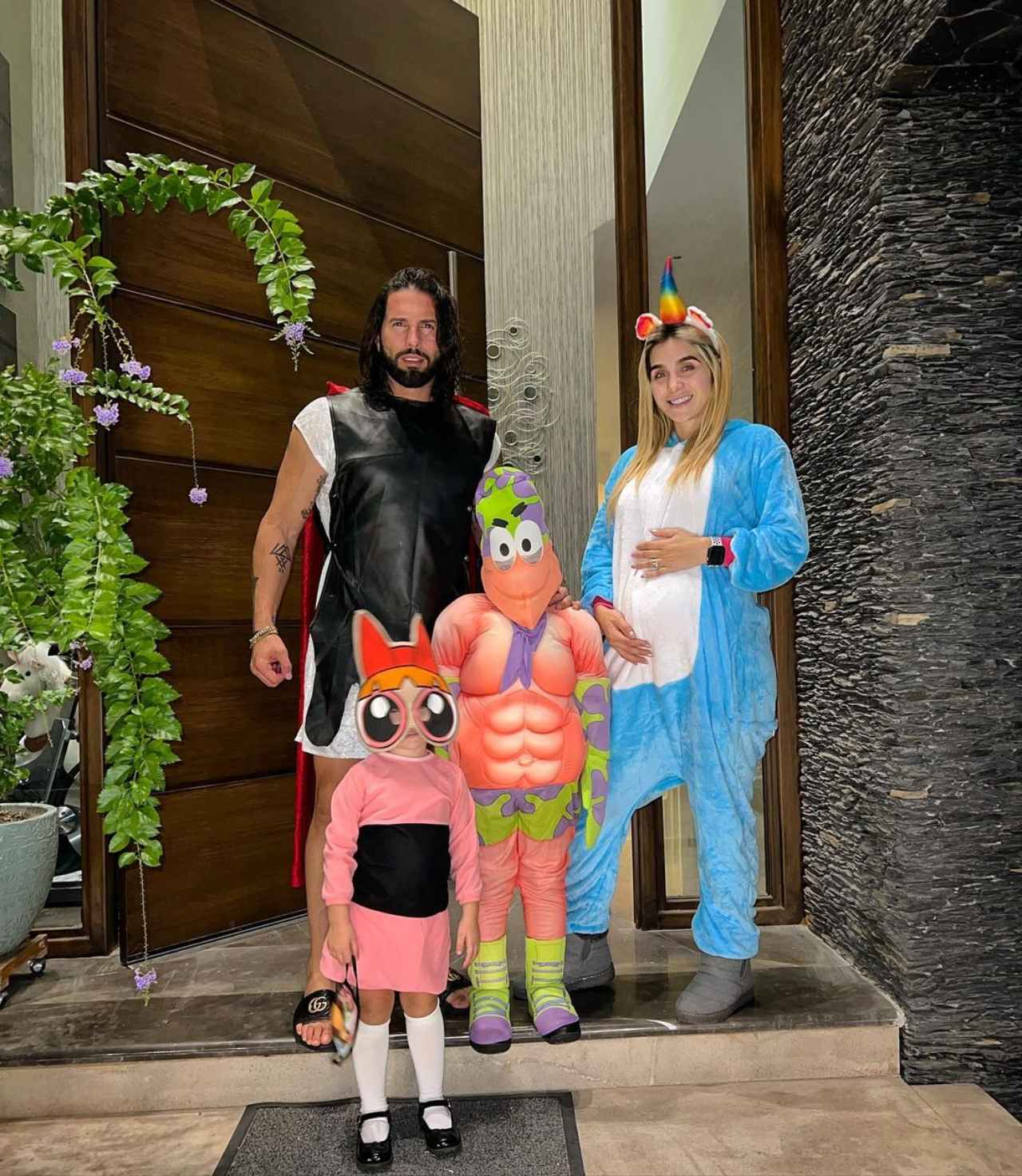 poncho de nigris disfraz halloween diosito