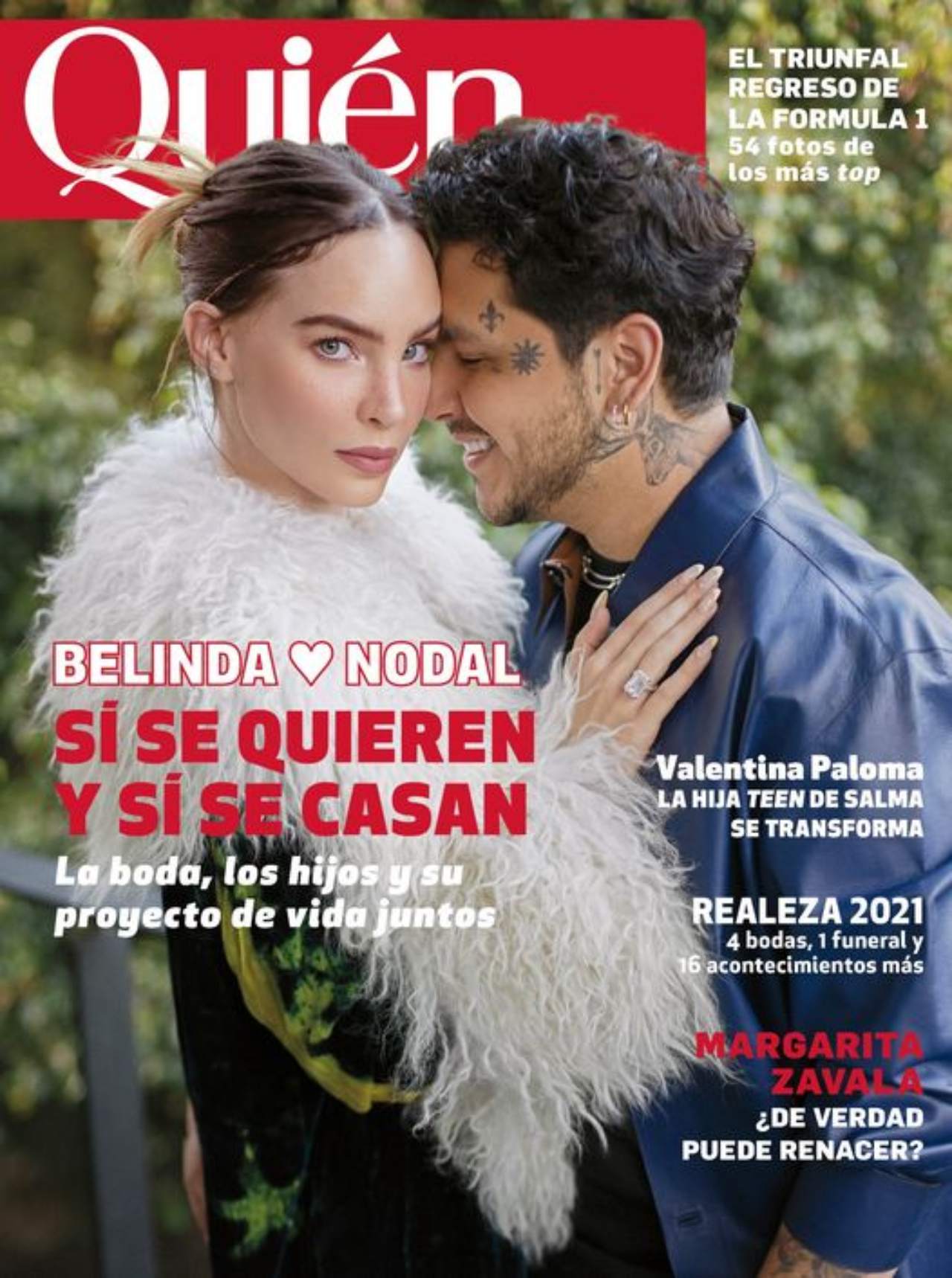 belinda Nodal revista Quien portada