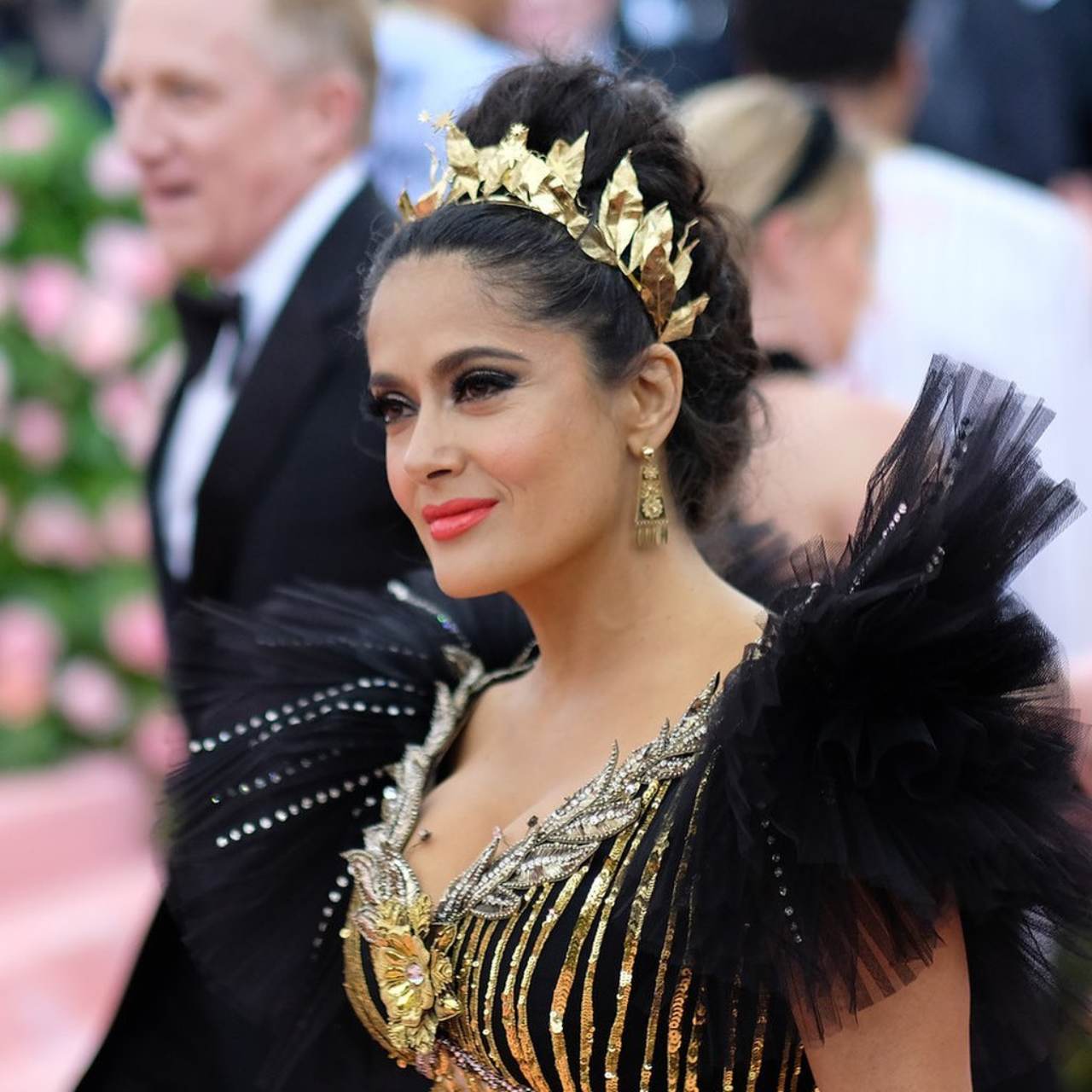 Salma Hayek llora al verse Eternals