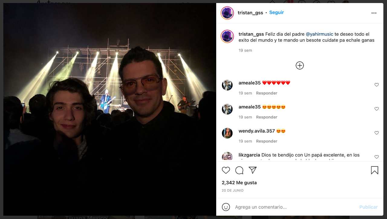 Hijo de Yahir se declara bisexual