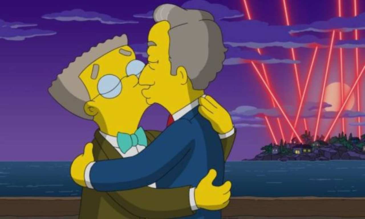 Waylon Smithers novio Simpson