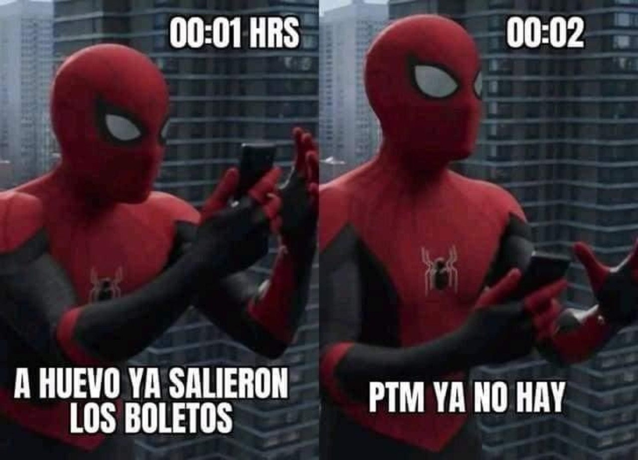 spiderman boletos preventa cinemex cinepolis acabaron