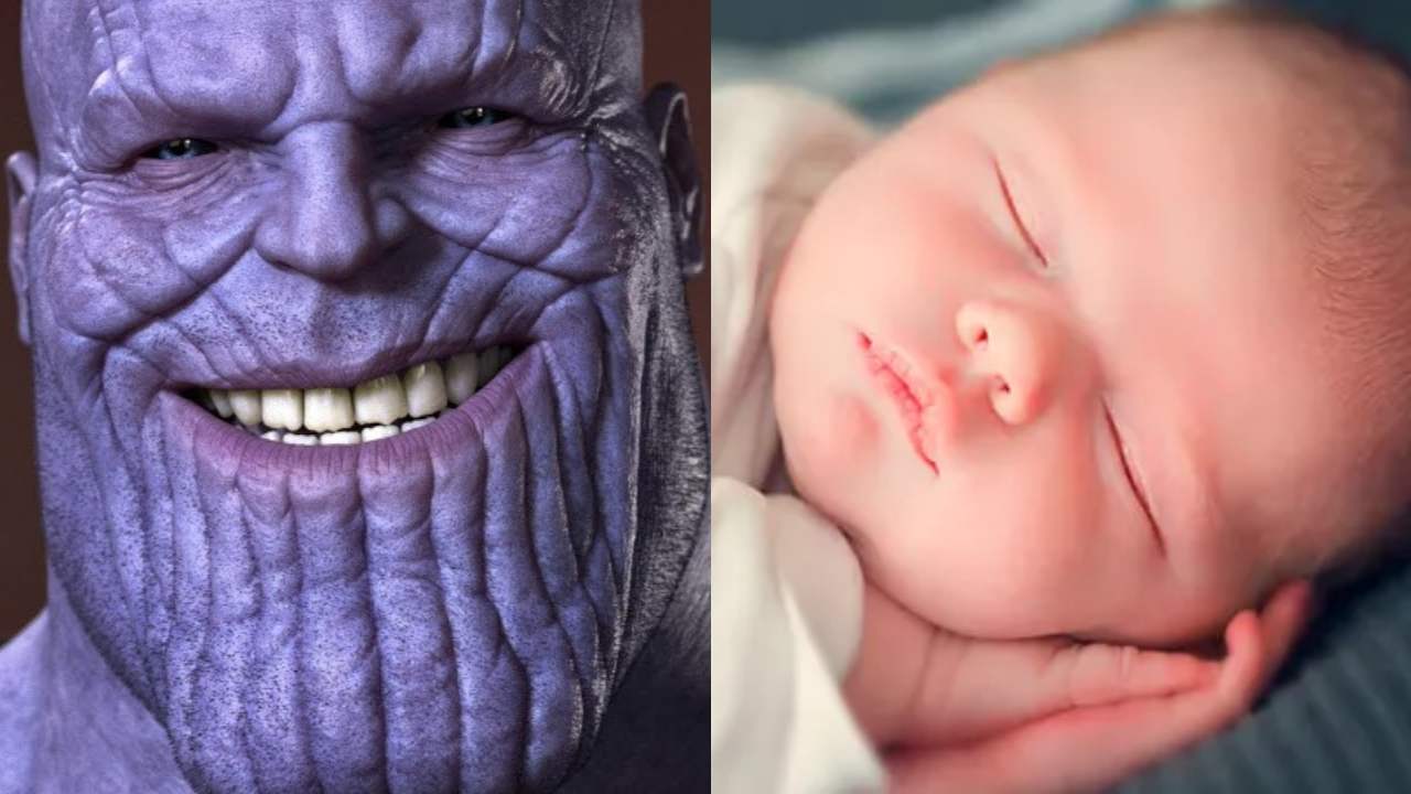 thanos bebé