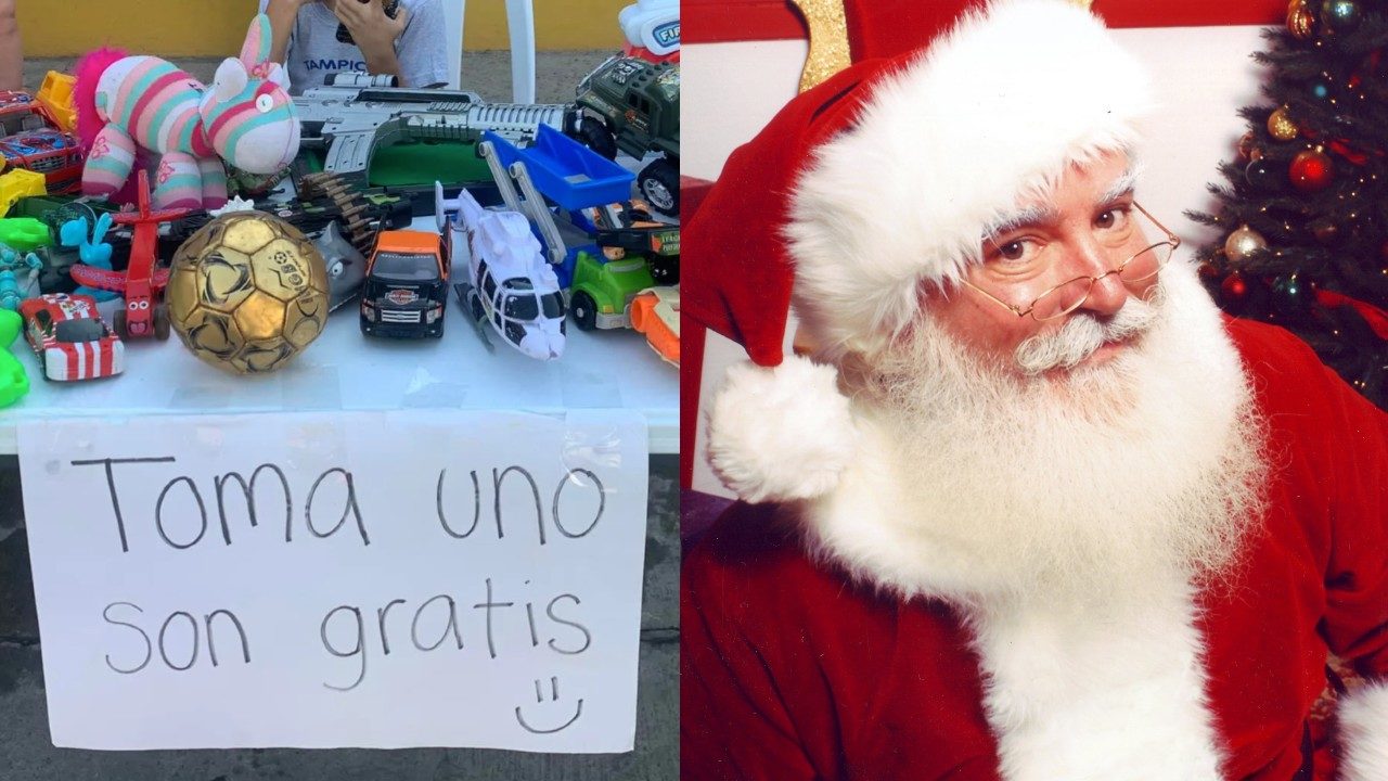 niño se vuelve viral regalar sus juguetes a otros