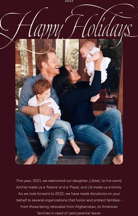 familia real lilibet
