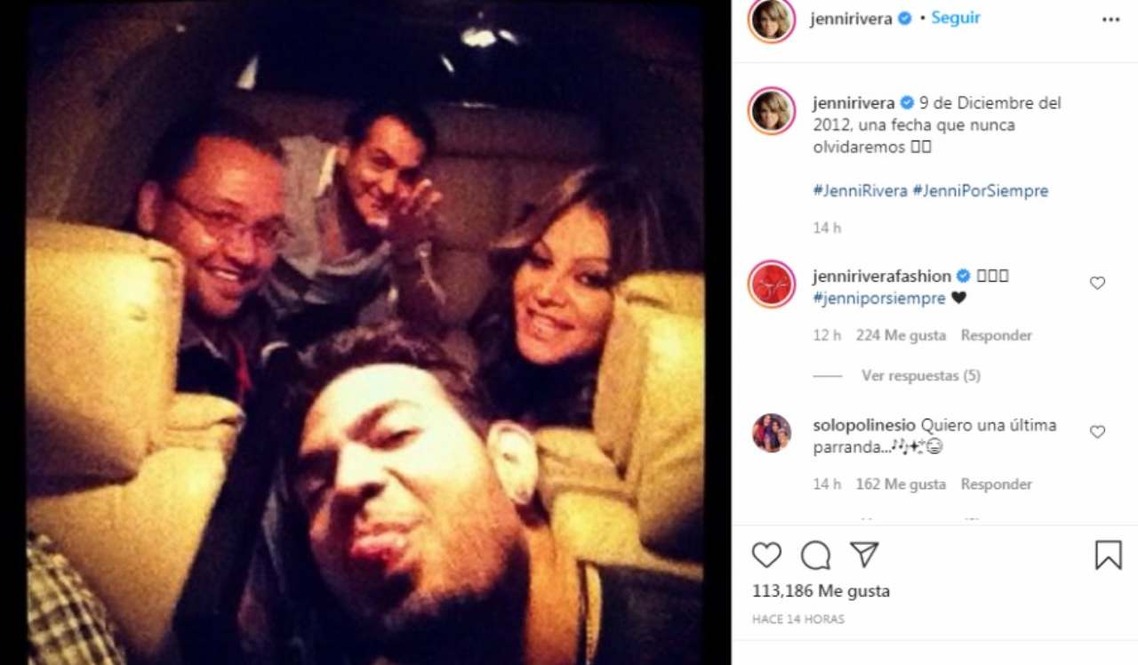 Jenni Rivera aniversario luctuoso