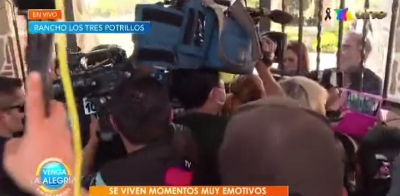 asi fue como se arremolinaron los medios