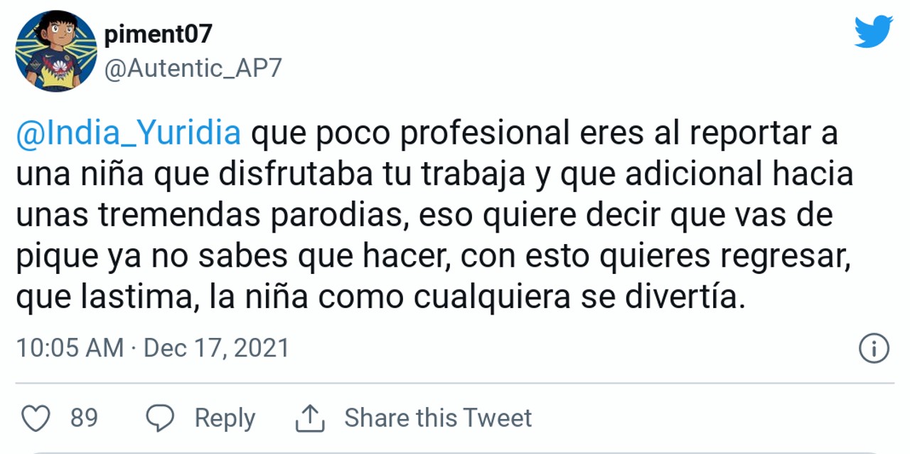 usuarios molestos india yuridia