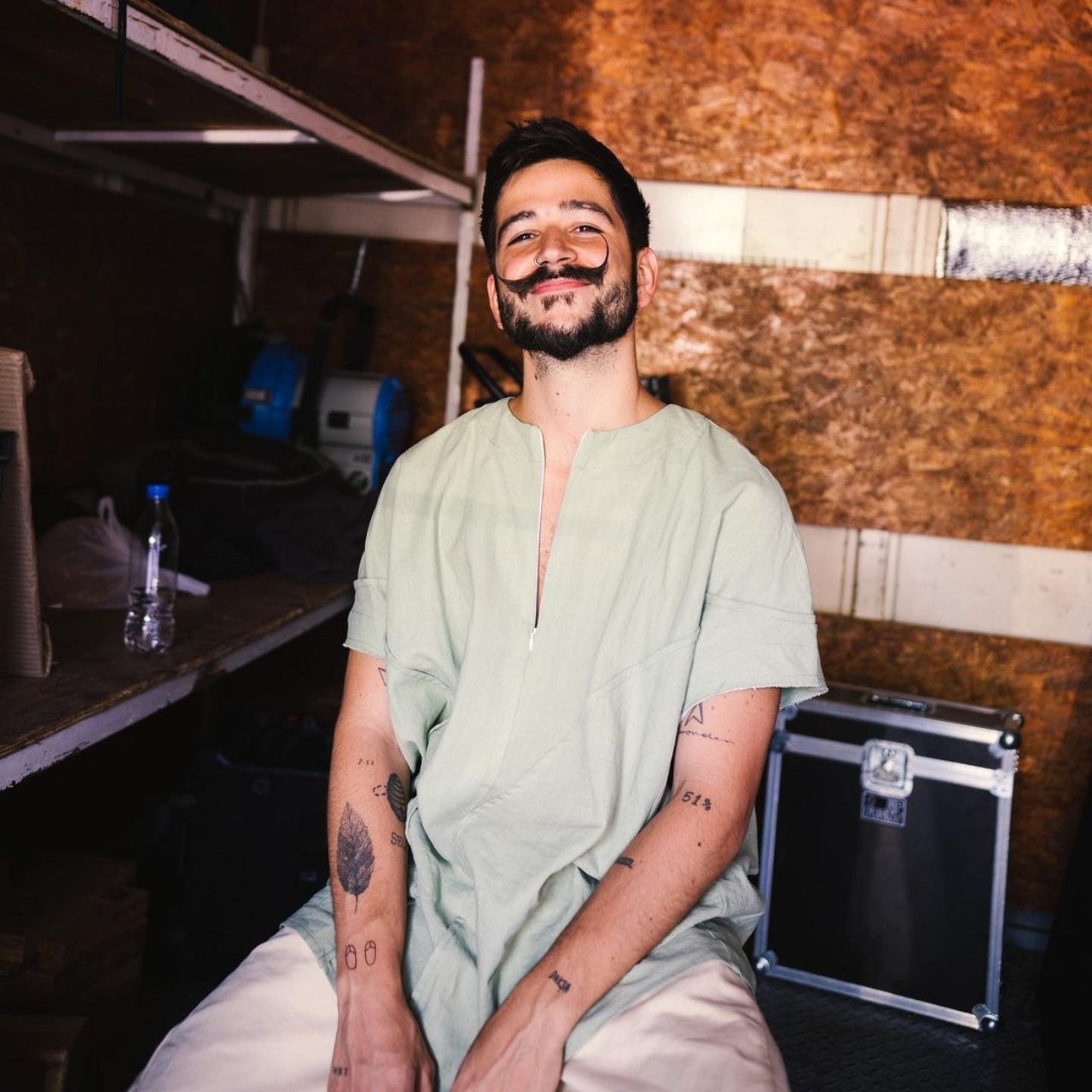 Camilo Echeverry bigote