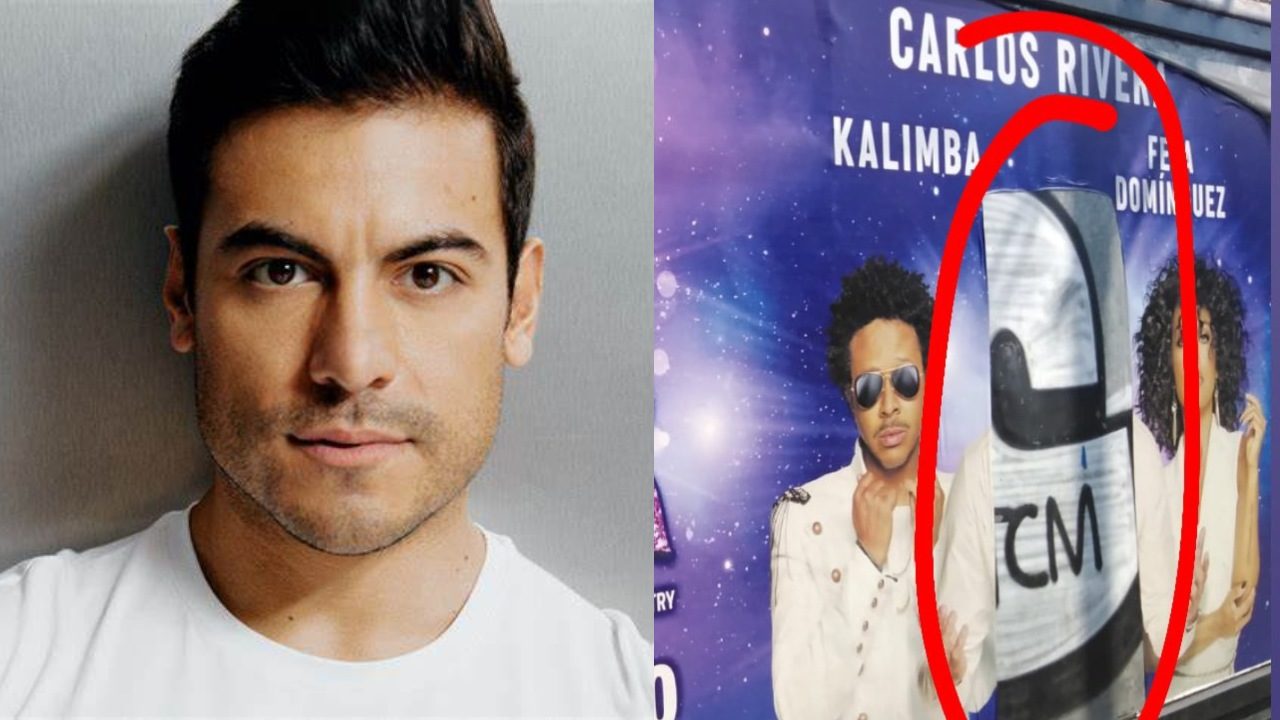 Carlos Rivera robo cara espectaculares posters