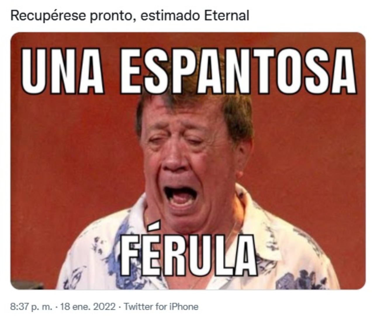 Chabelo problema salud brazo enyesado vilo