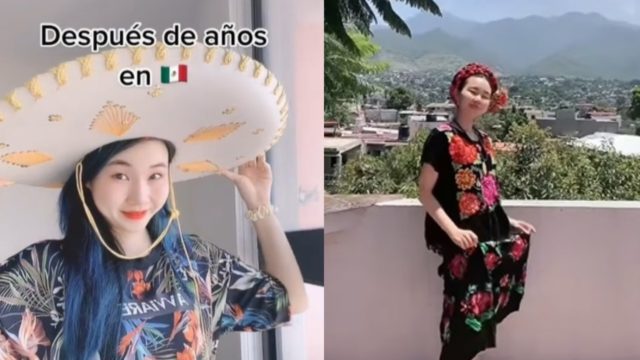 Tiktoker coreana hombres oaxaqueños guapos Mexico