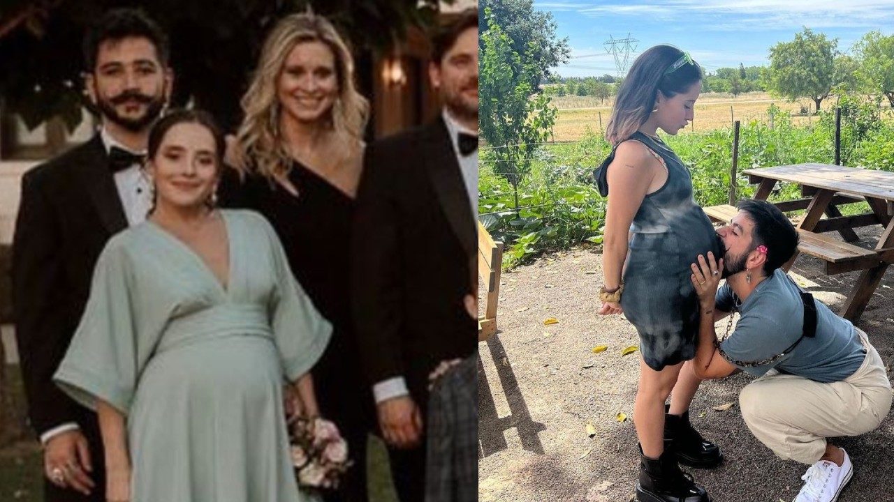 evaluna camilo pancita embarazados boda cuñada