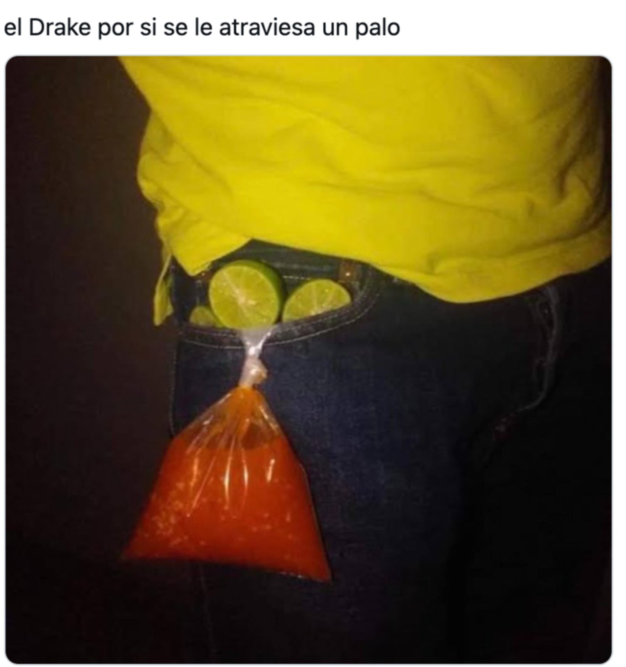 chile embarazo modelo drake picante
