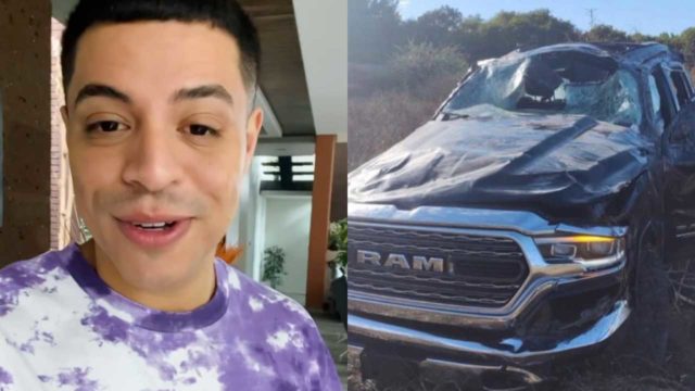 Eduin Caz se encuentra bien tras accidente