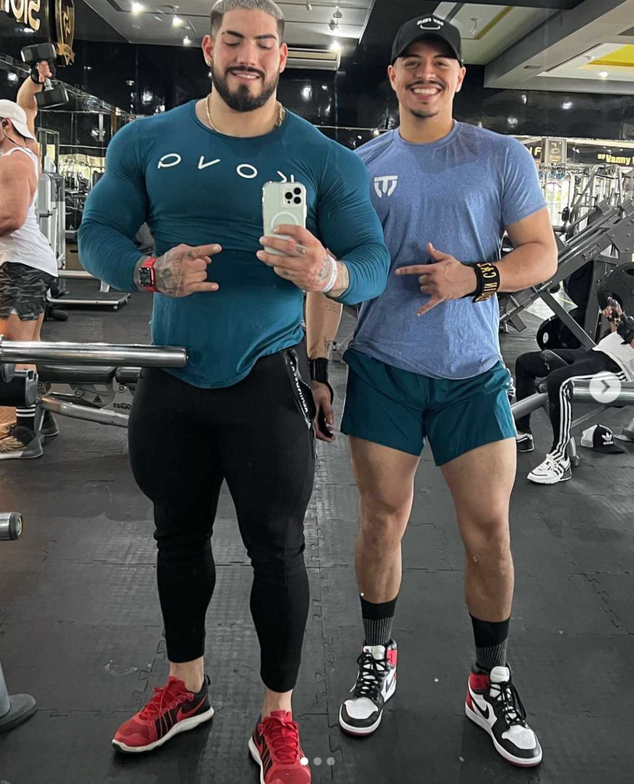 Eduin Caz entrena con tenis de 13 mil pesos