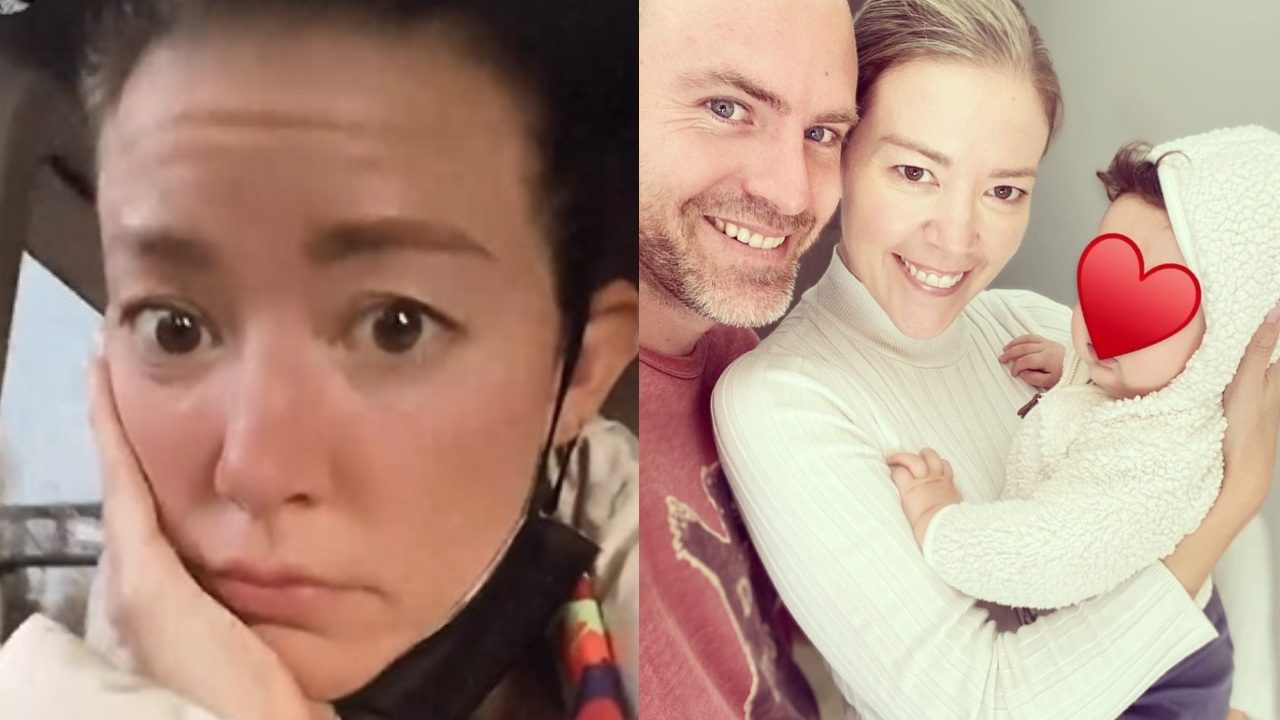 Fernanda Castillo enfermedad esposo hijo amigdalitis