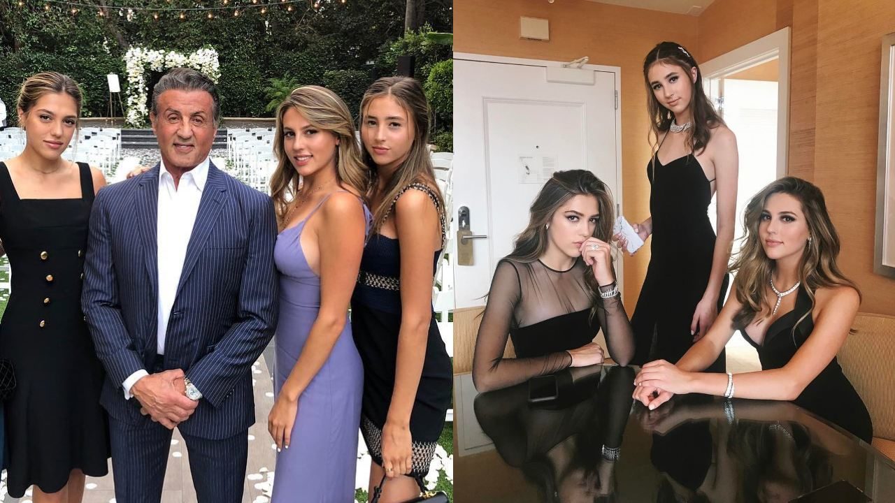Ellas son hijas Sylvester Stallone belleza