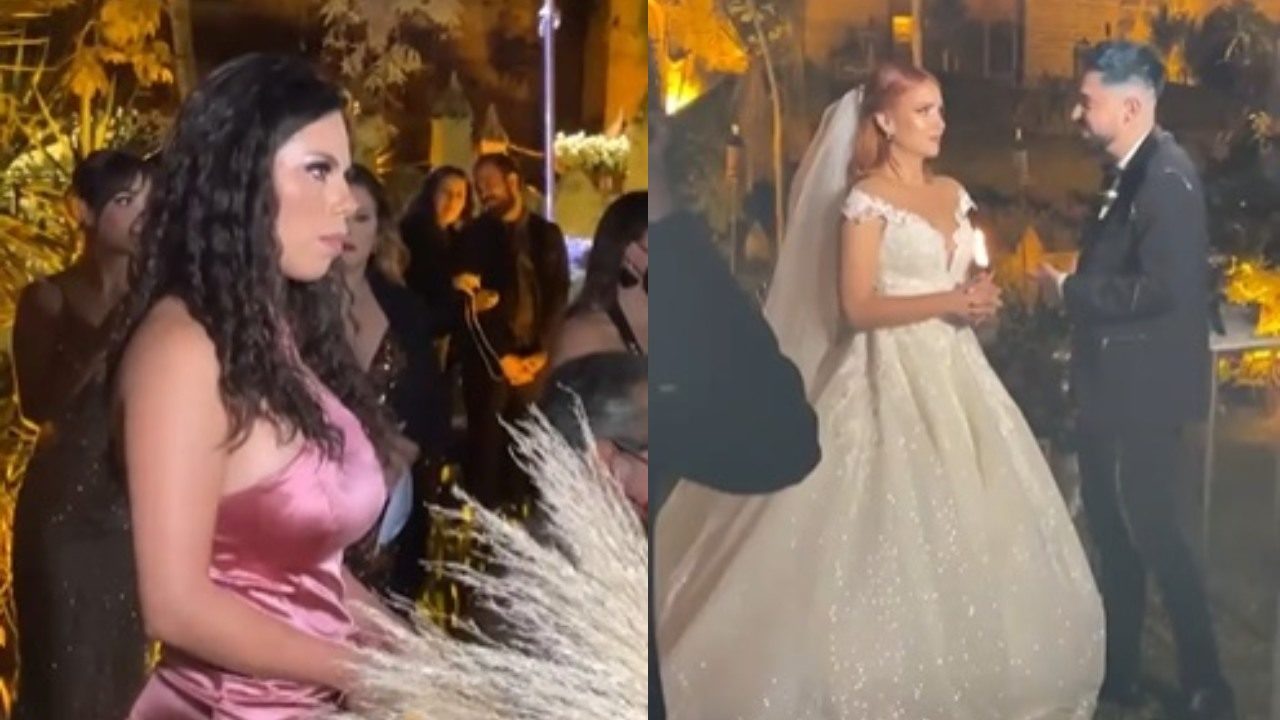 Lizbeth Rodriguez boda Banaz Celeste Pellegrini