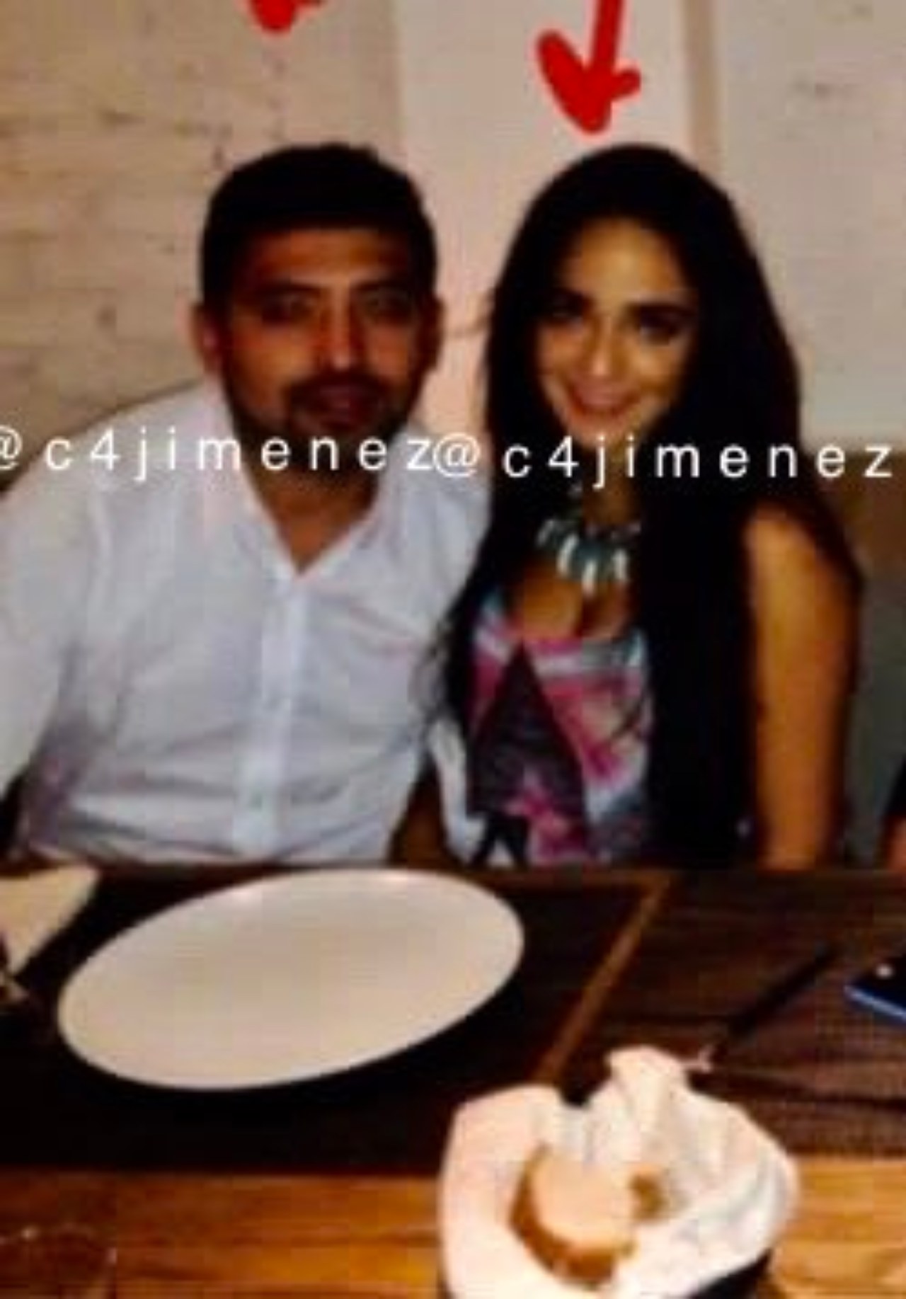 Foto Manelyk Pistache novio narco relacion